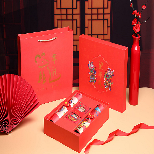 絲綢賀歲文創套裝[鼠年禮] 絲綢工藝禮品